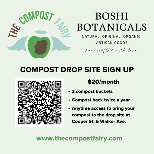 Boshi Botanicals and Compost Fairy Collaborate to Encourage Residential Composting