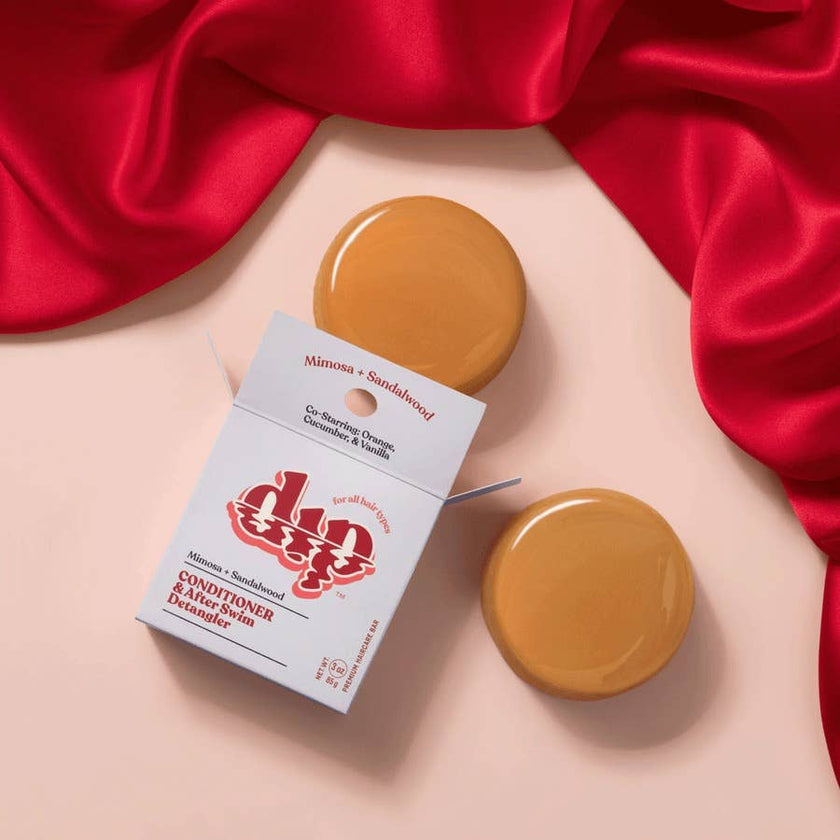 Dip Conditioner Bar & After Swim Detangler - Mimosa & Sandalwood