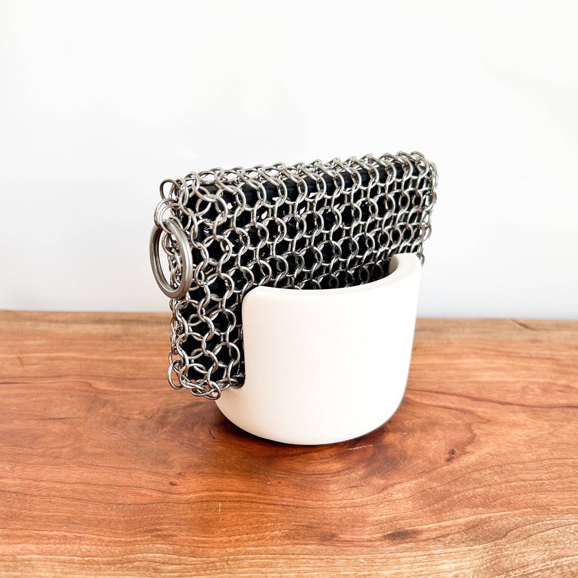Sponge Holder | Diatomite | Sink Caddy: Beige