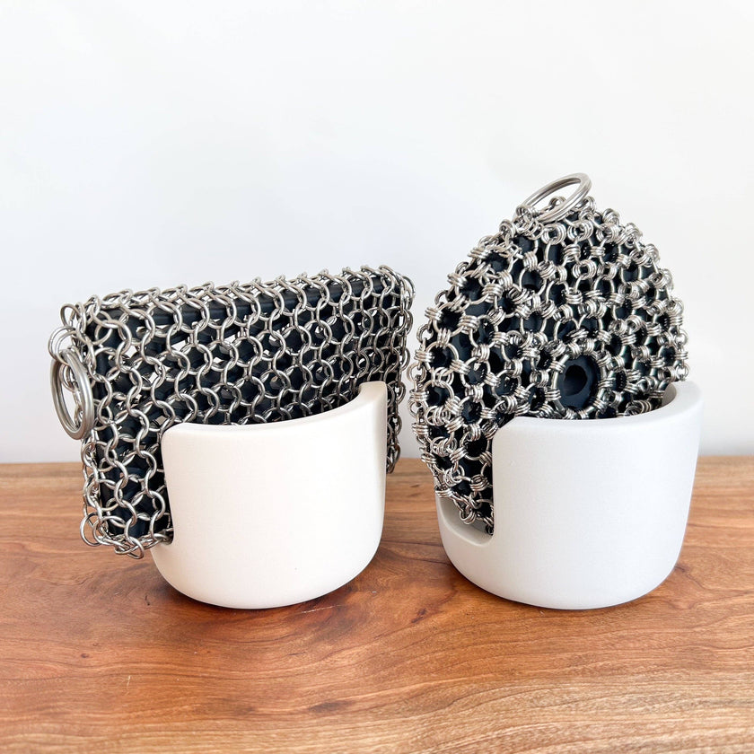 Sponge Holder | Diatomite | Sink Caddy: Beige
