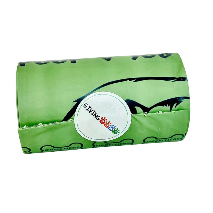 Giving Paws Compostable Dog Poop Bags