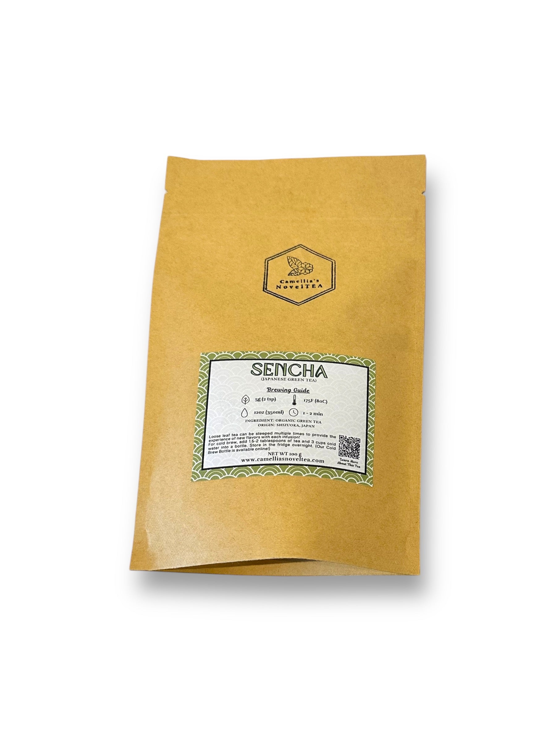 Camellia's NovelTEA Japanese Green Teas