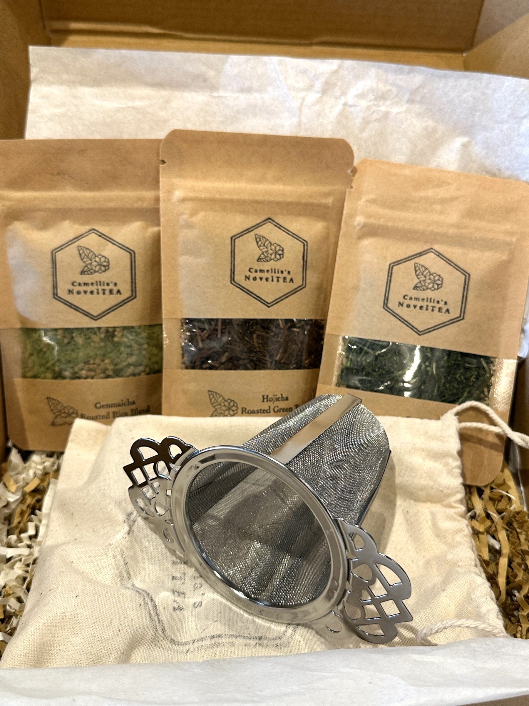Camellia's NovelTEA Japanese Green Teas