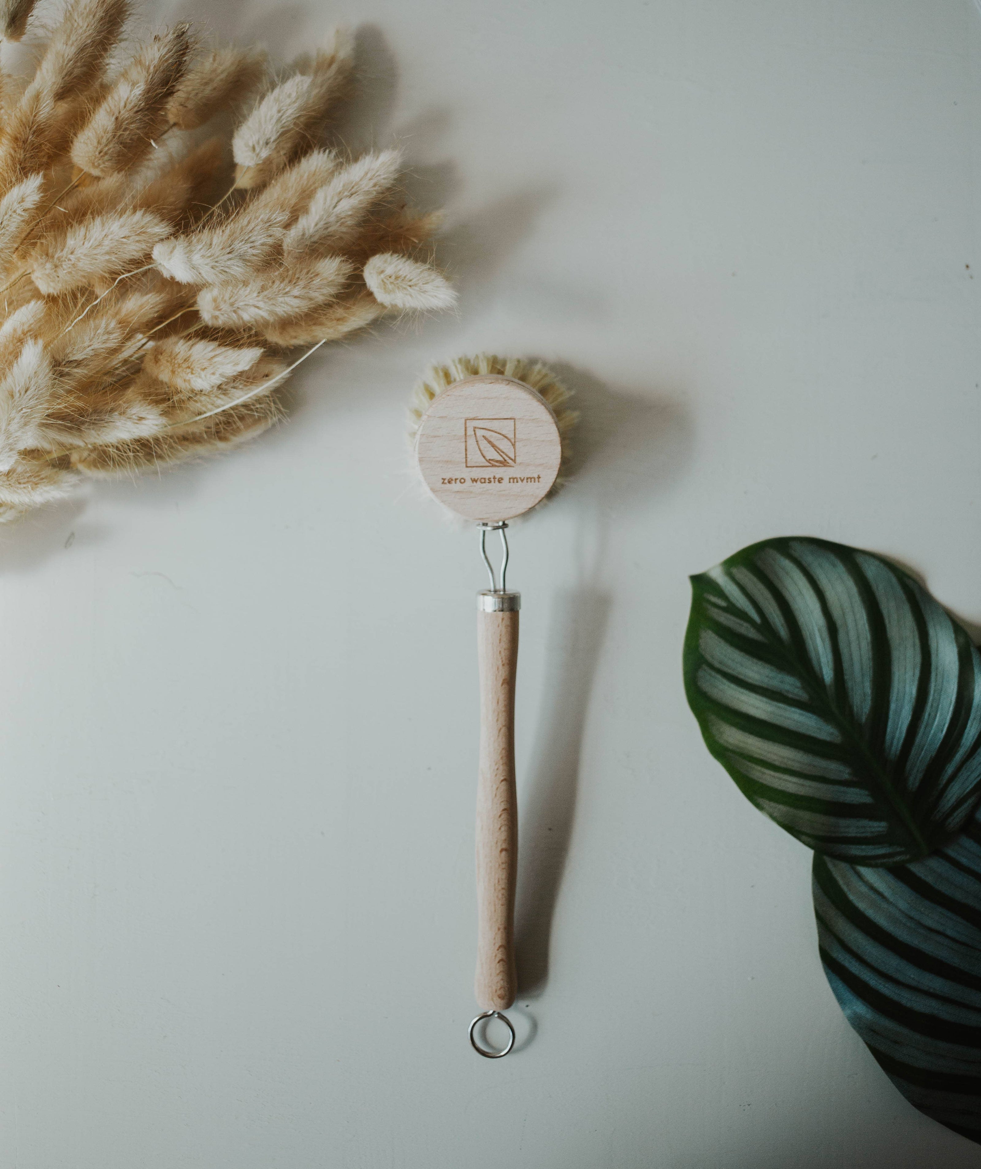 Wooden Dish Brush with Replaceable Head