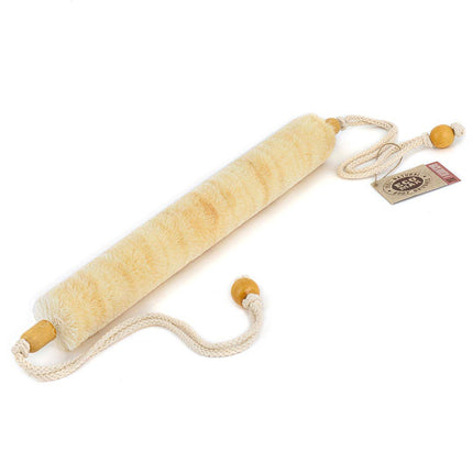 Back Body Brush w/Cotton Strings All Natural