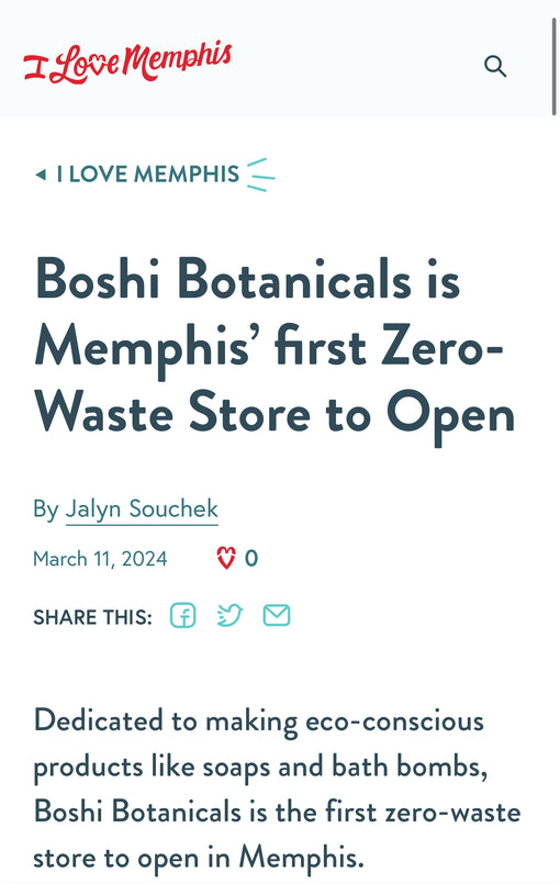 Boshi Botanicals is Memphis’ first Zero-Waste Store to Open