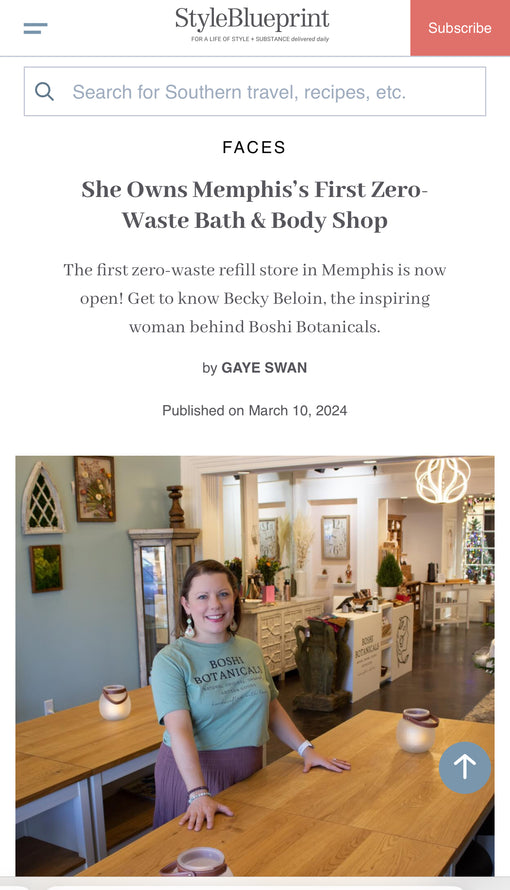 She Owns Memphis’s First Zero-Waste Bath & Body Shop
