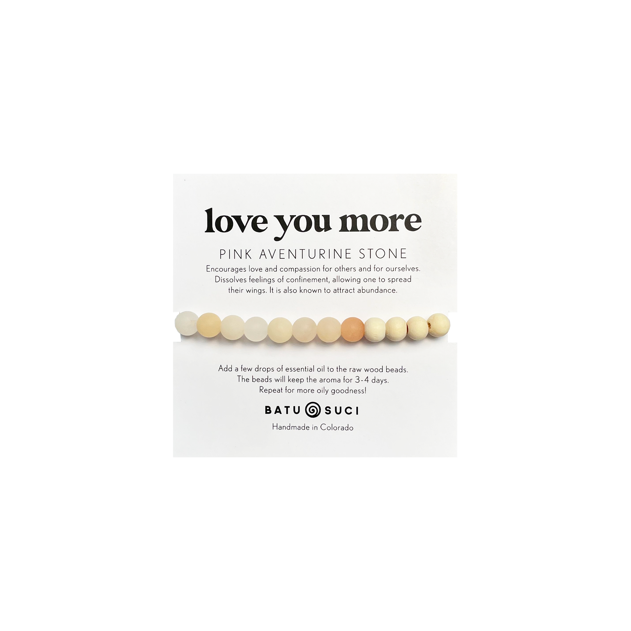 Love you More Diffuser Bracelet