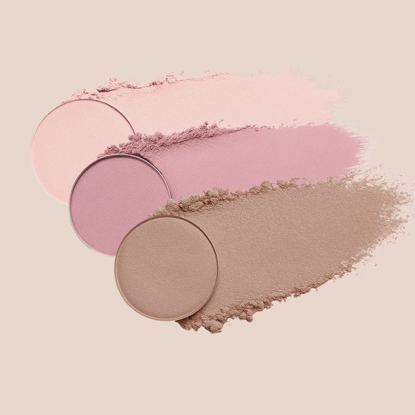 Taylor Made Organics Mineral Eyeshadow Single | Peony Matte