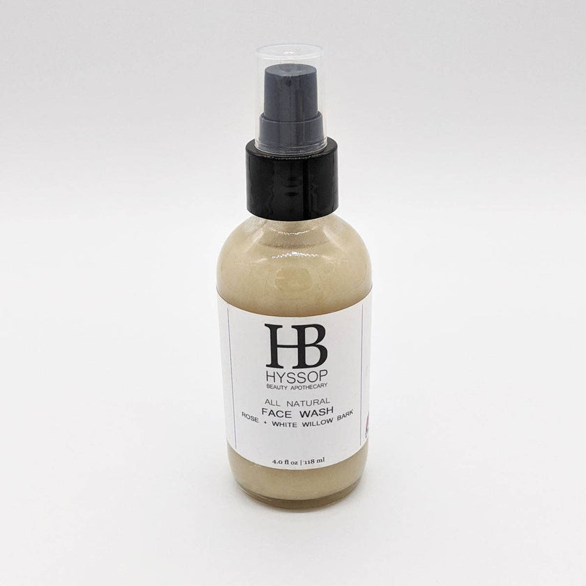 Rose + White Willow Bark Face Wash