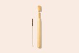 Bamboo Switch Bamboo Straw Travel Case with Straw and Cleaner