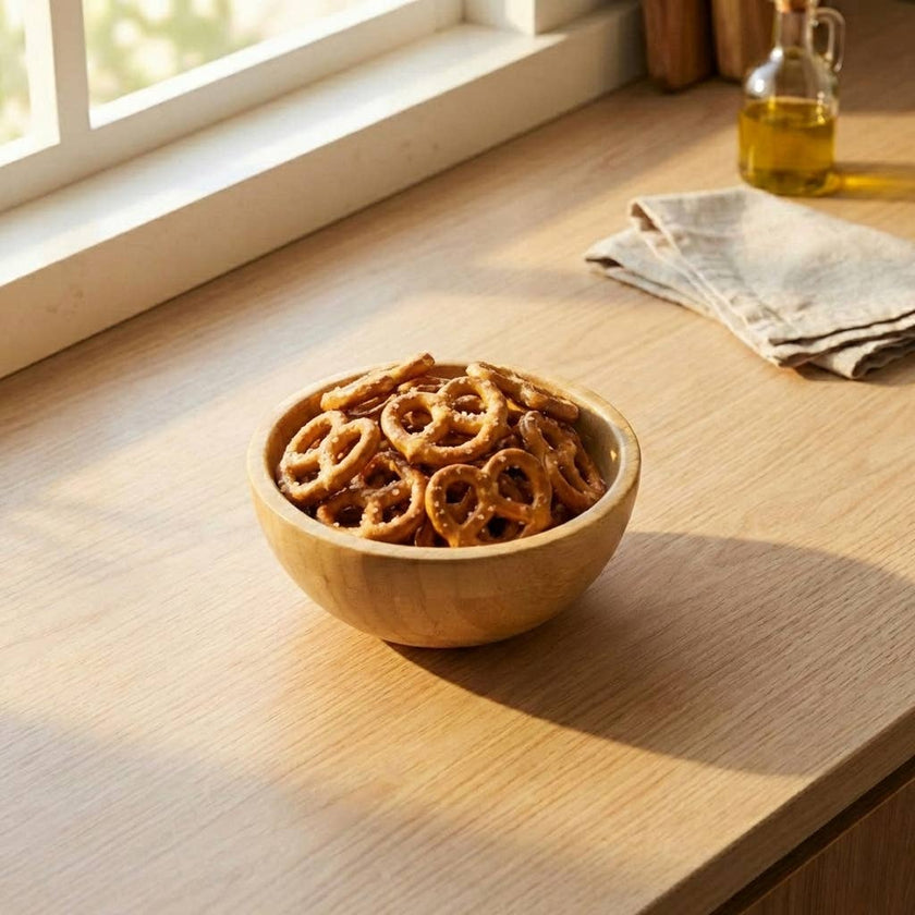 Small Bamboo Serving Bowl