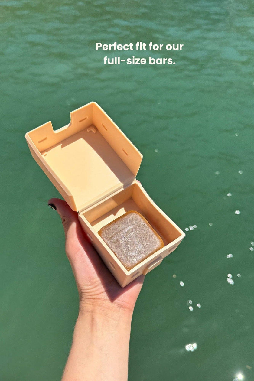 Sudz Cauldron Travel Case: Nude