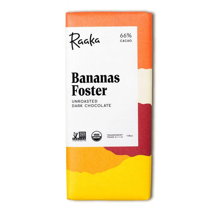 Raaka 66% Bananas Foster Chocolate Bar
