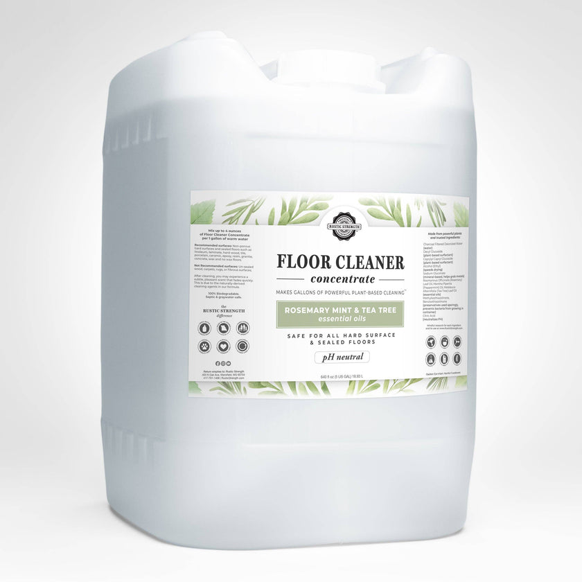 Floor Cleaner Concentrate: Rosemary Peppermint Tea Tree