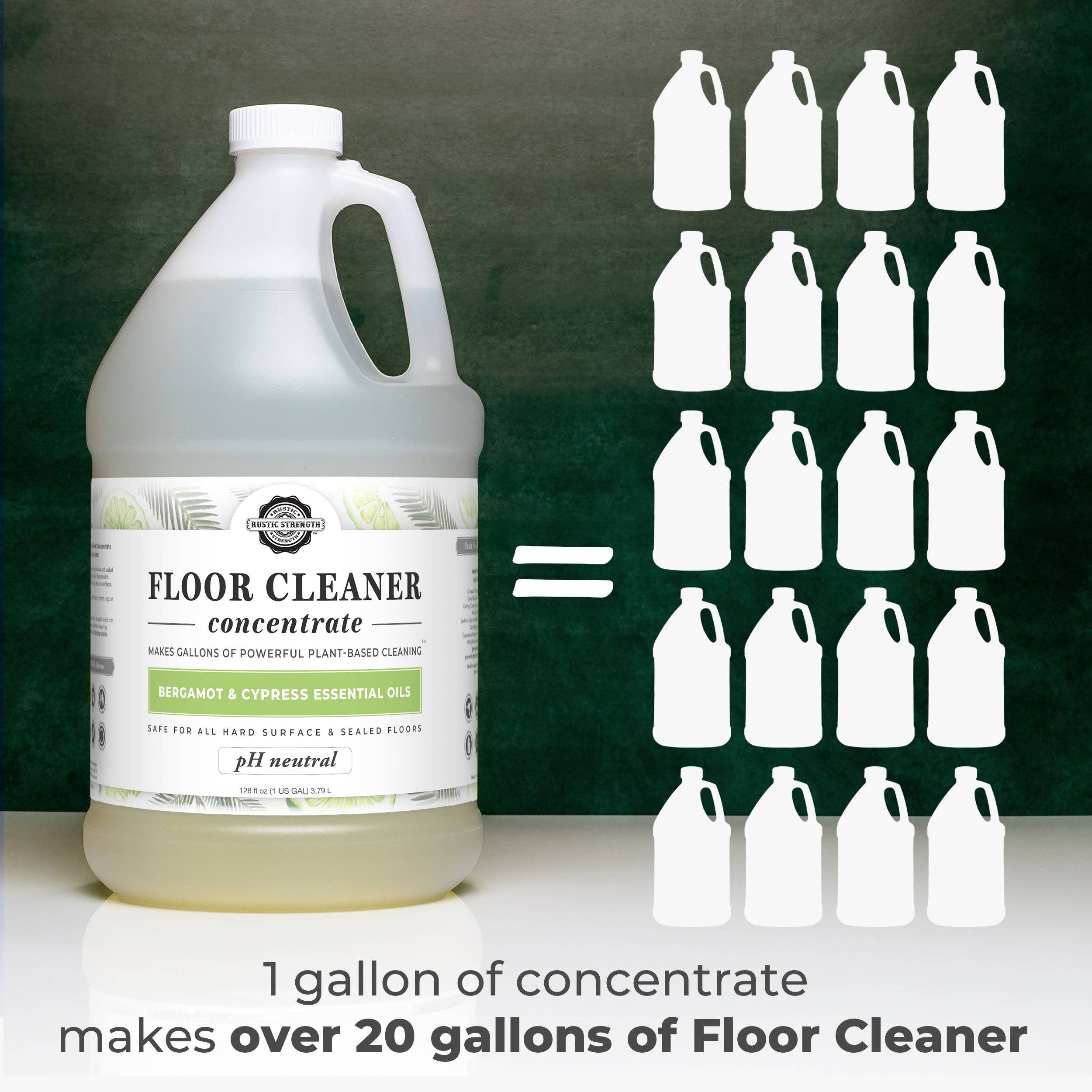 Floor Cleaner Concentrate: Rosemary Peppermint Tea Tree
