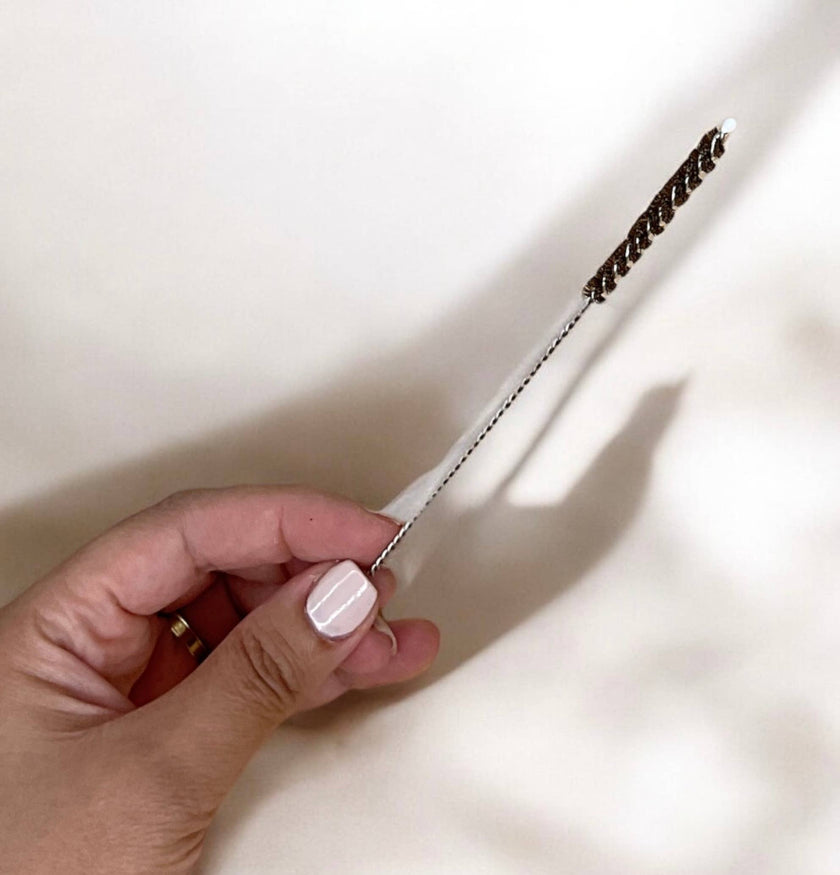 Coconut Fiber Plastic Free Straw Cleaner