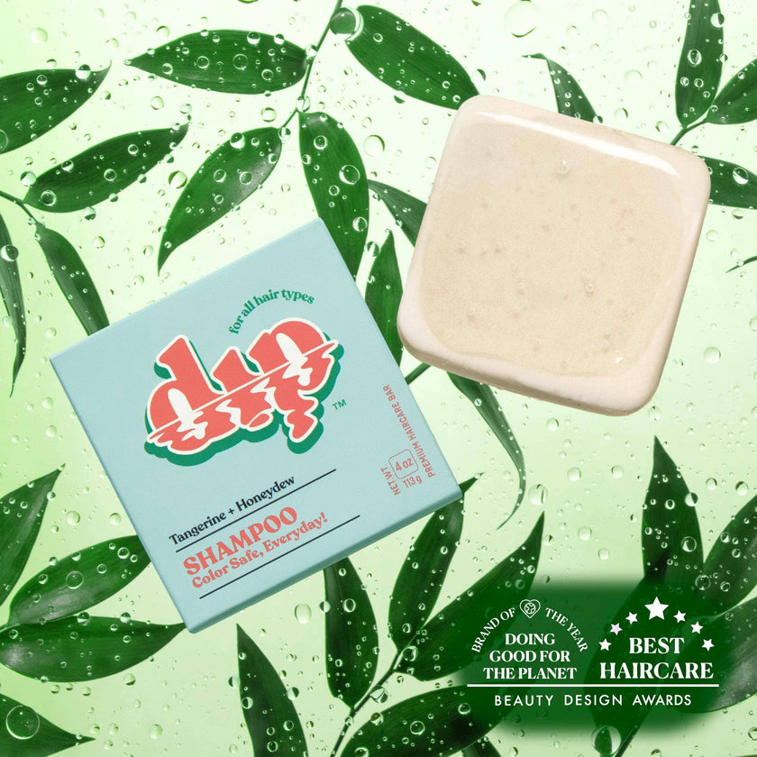 Dip Shampoo Bar: Color Safe, Everyday - Tangerine & Honeydew: 4 oz