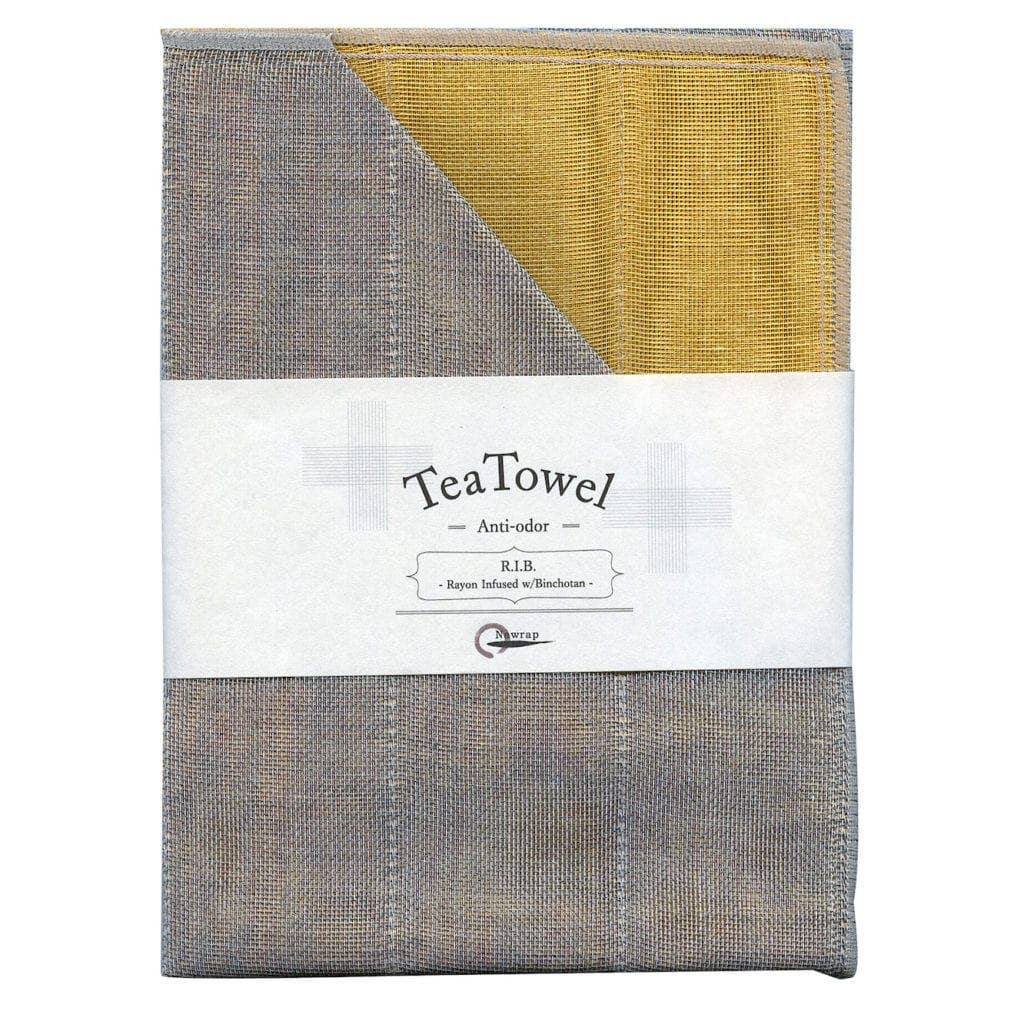 Nawrap Binchotan Tea Towels, Aqua