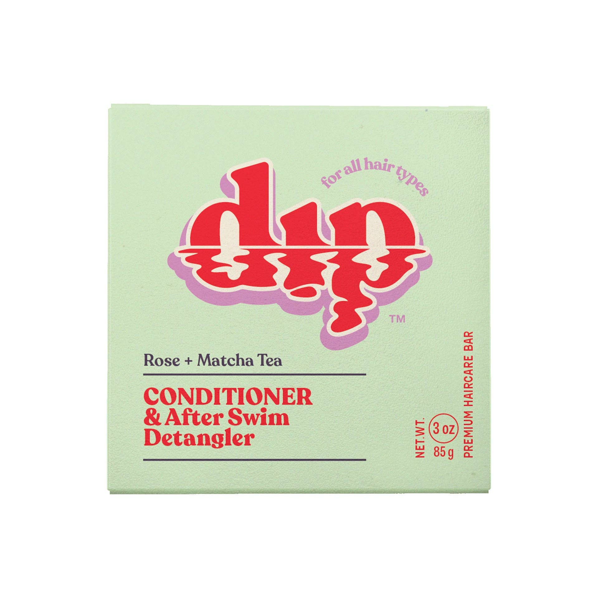 Dip Conditioner Bar & After Swim Detangler - Rose & Matcha Tea