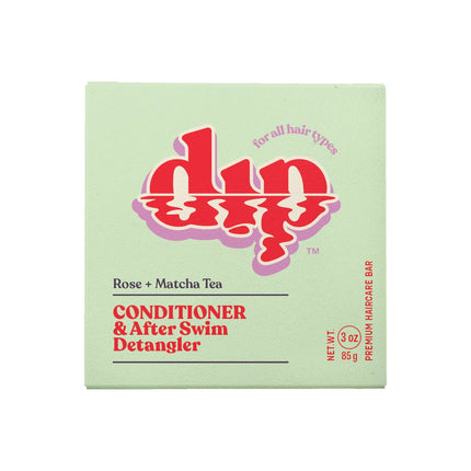 Dip Conditioner Bar & After Swim Detangler - Rose & Matcha Tea