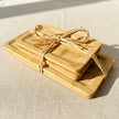 Bamboo Dining Plate Set | 5 pieces