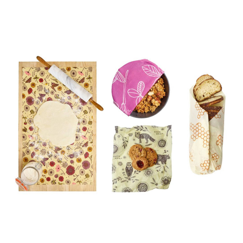 Bee's Wrap Baker's Bundle - 4 Pack Wax Wrap