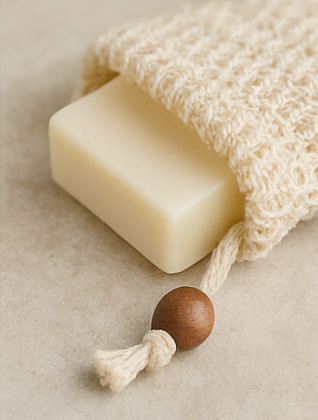 All Natural Sisal Soap Saver Bag