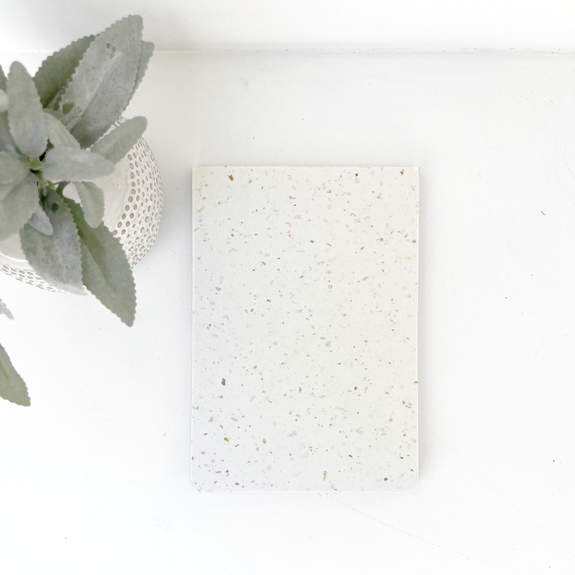 Paper Baristas Recycle Coffee Bean Grounds Notepad