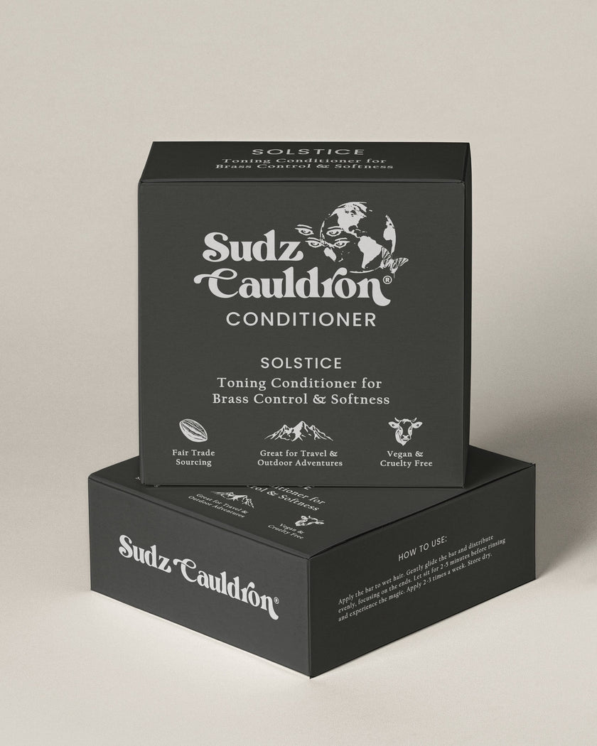 Sudz Cauldron Toning Conditioner for Brass Control & Softness, Solstice