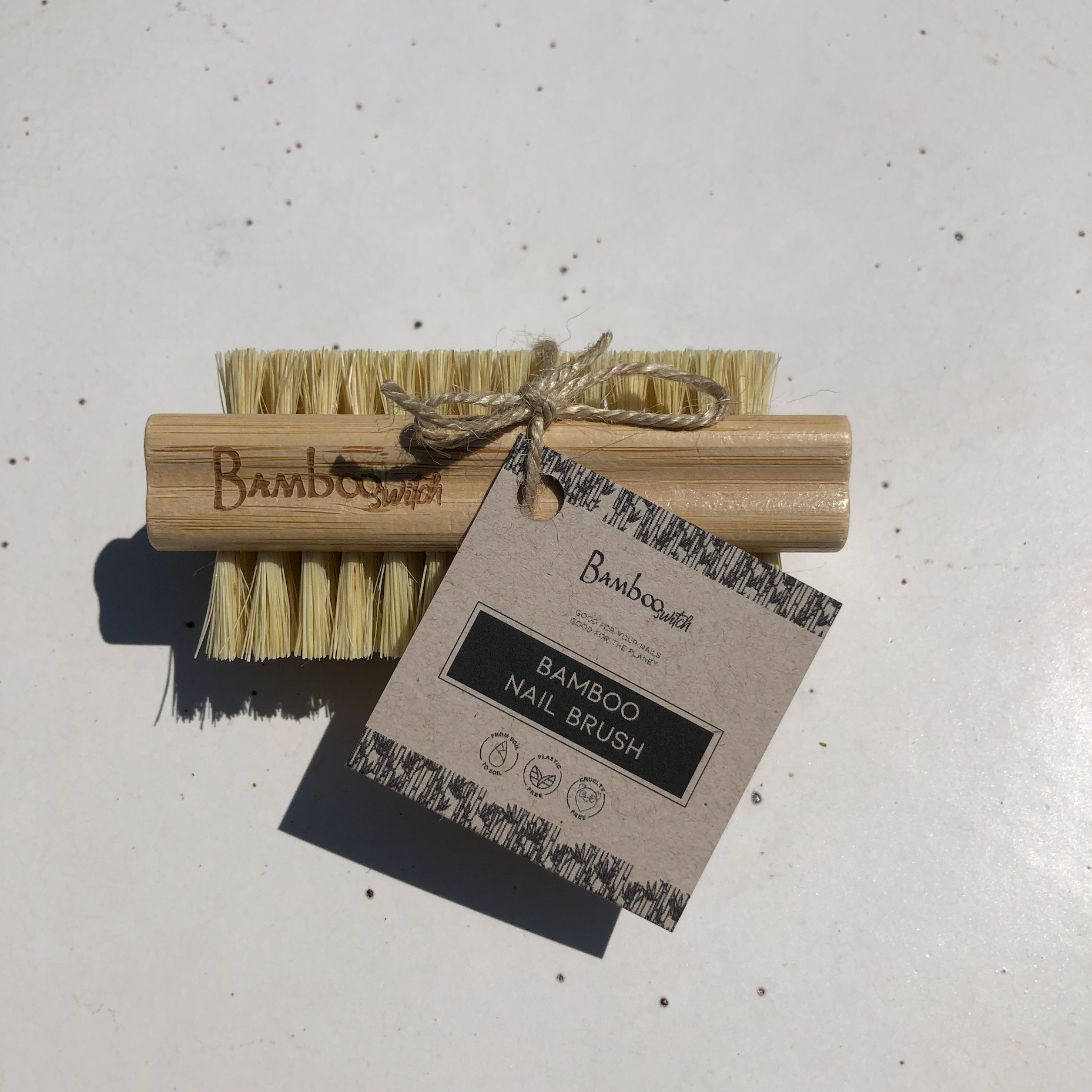 Bamboo Vegan Nail Brush