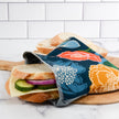 Reusable Snack & Sandwich Bags: Large (Sandwich size) / Dance in Paris