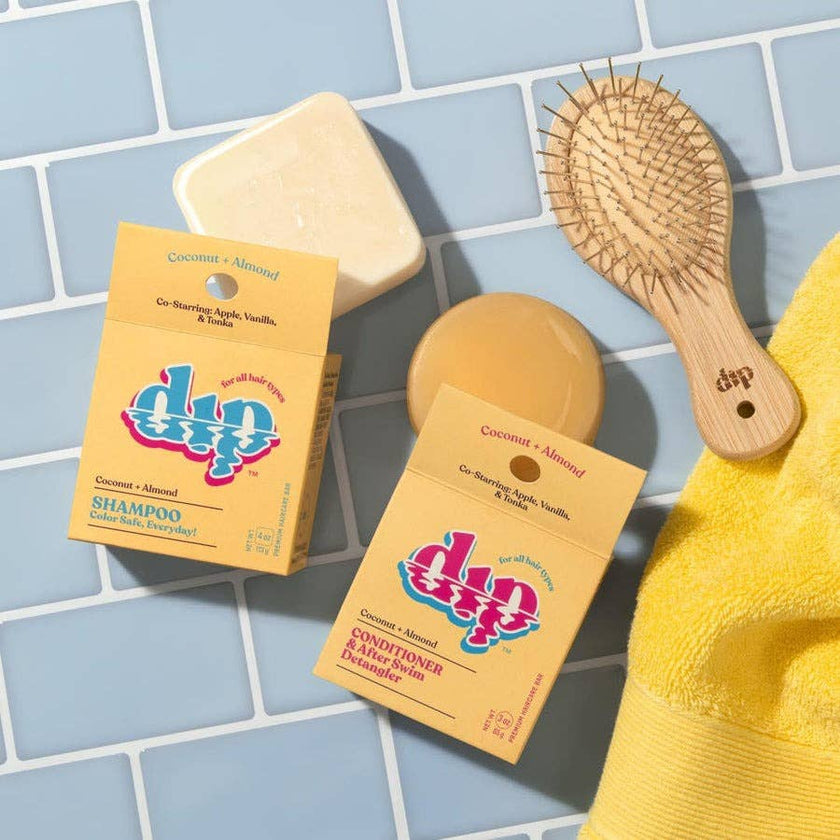 Dip Conditioner Bar & After Swim Detangler - Coconut & Almond