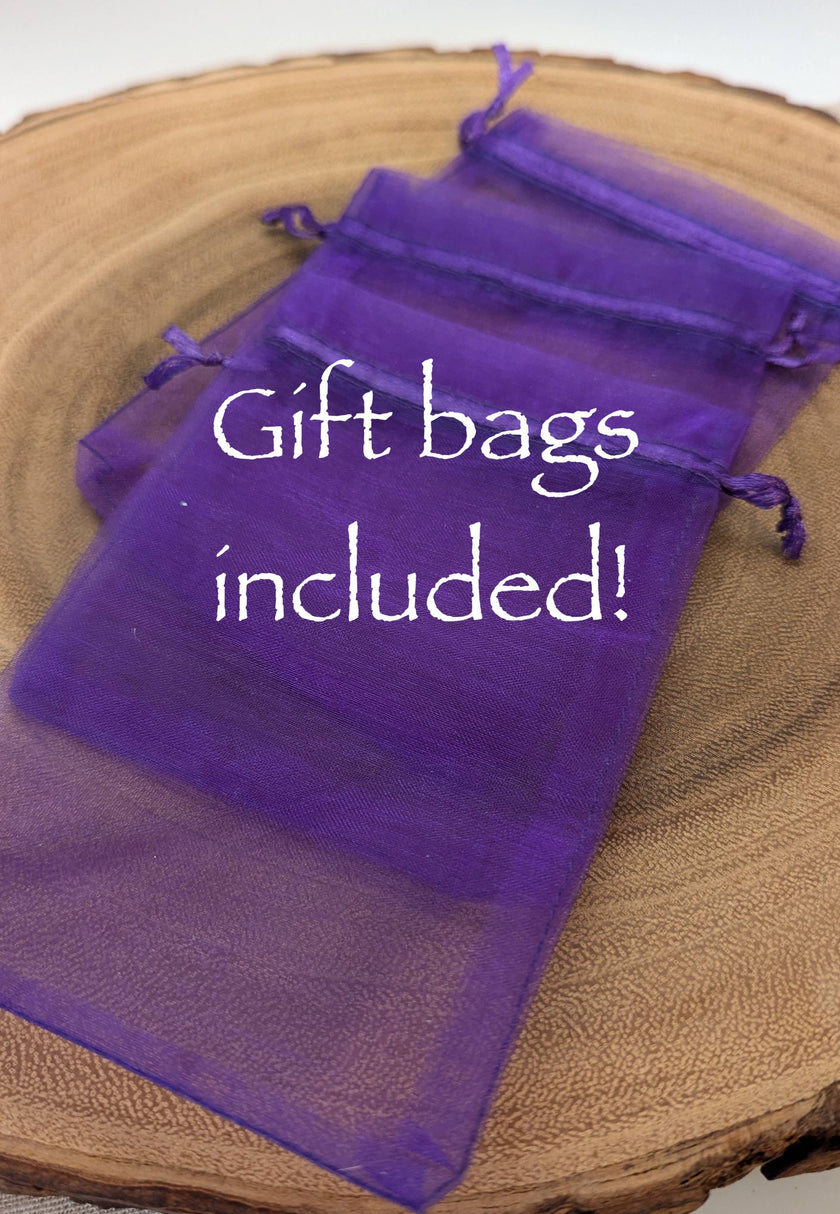 Upcycled Klimt Earrings