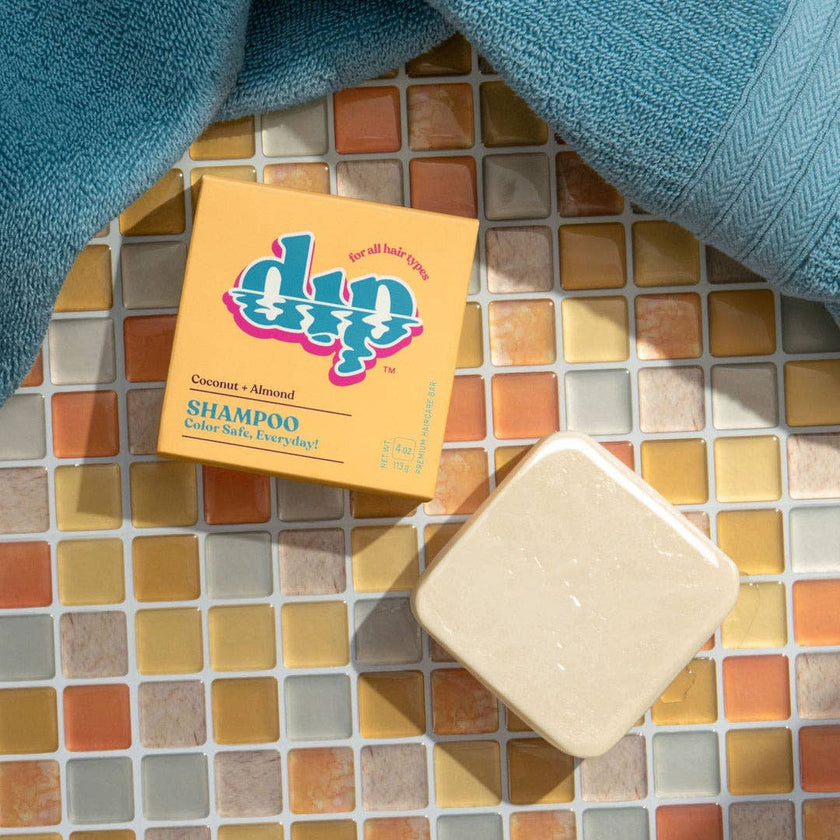 Dip Color Safe Shampoo Bar for Every Day - Coconut & Almond
