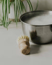 Bamboo Pot Brush with Sisal Bristles