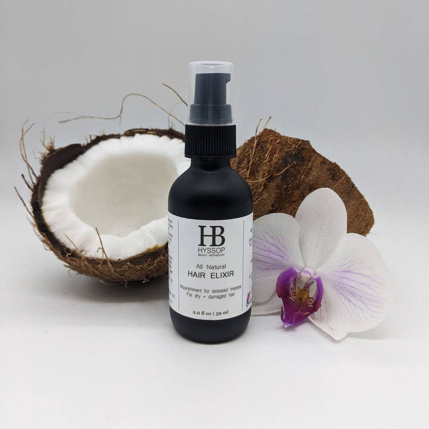 Hyssop Beauty Hair Elixir for Stressed Tresses