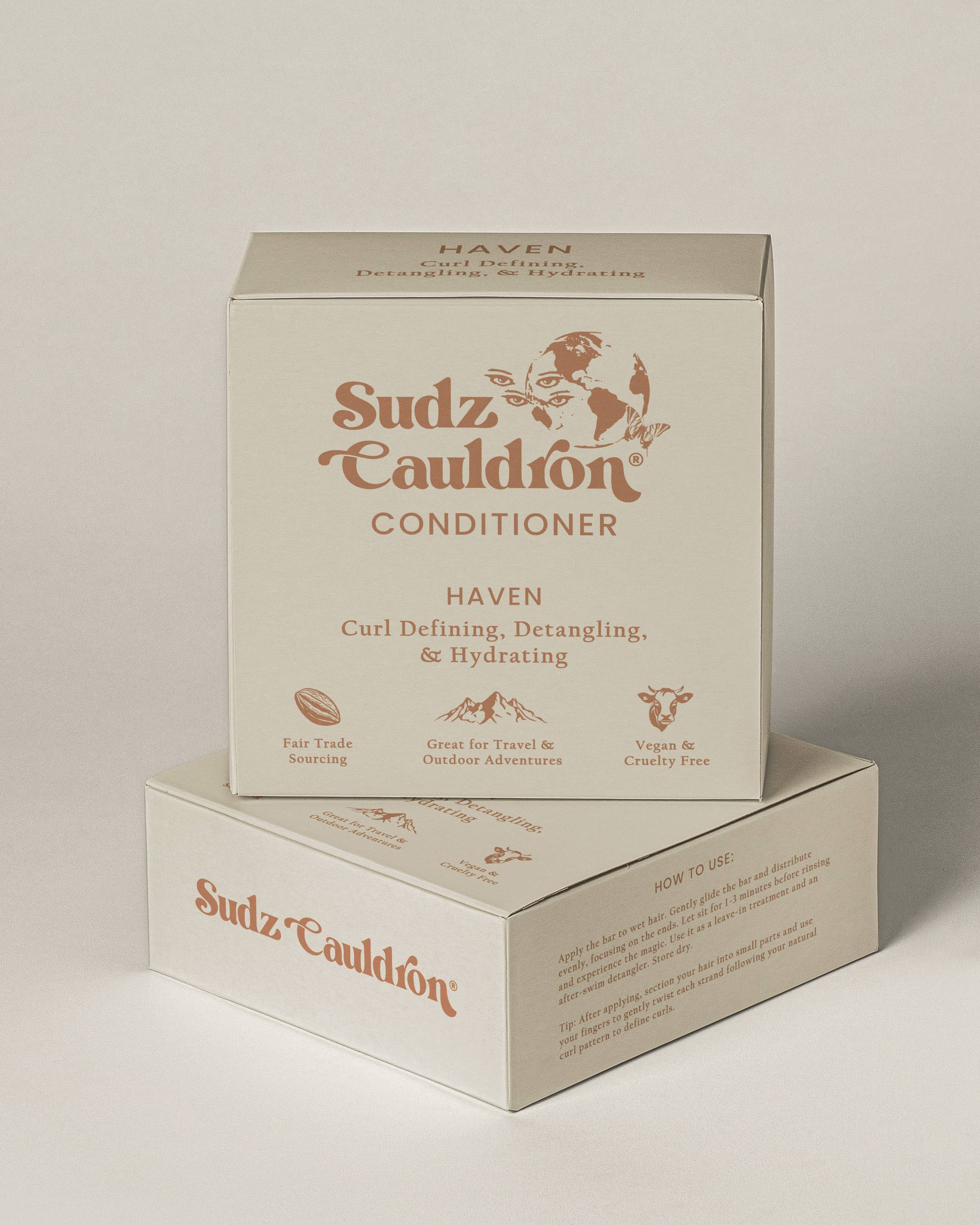 Sudz Cauldron Curl Defining, Detangling, & Hydrating, Haven Solid Conditioner