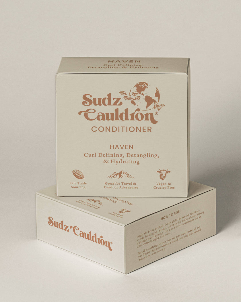 Sudz Cauldron Curl Defining, Detangling, & Hydrating, Haven Solid Conditioner