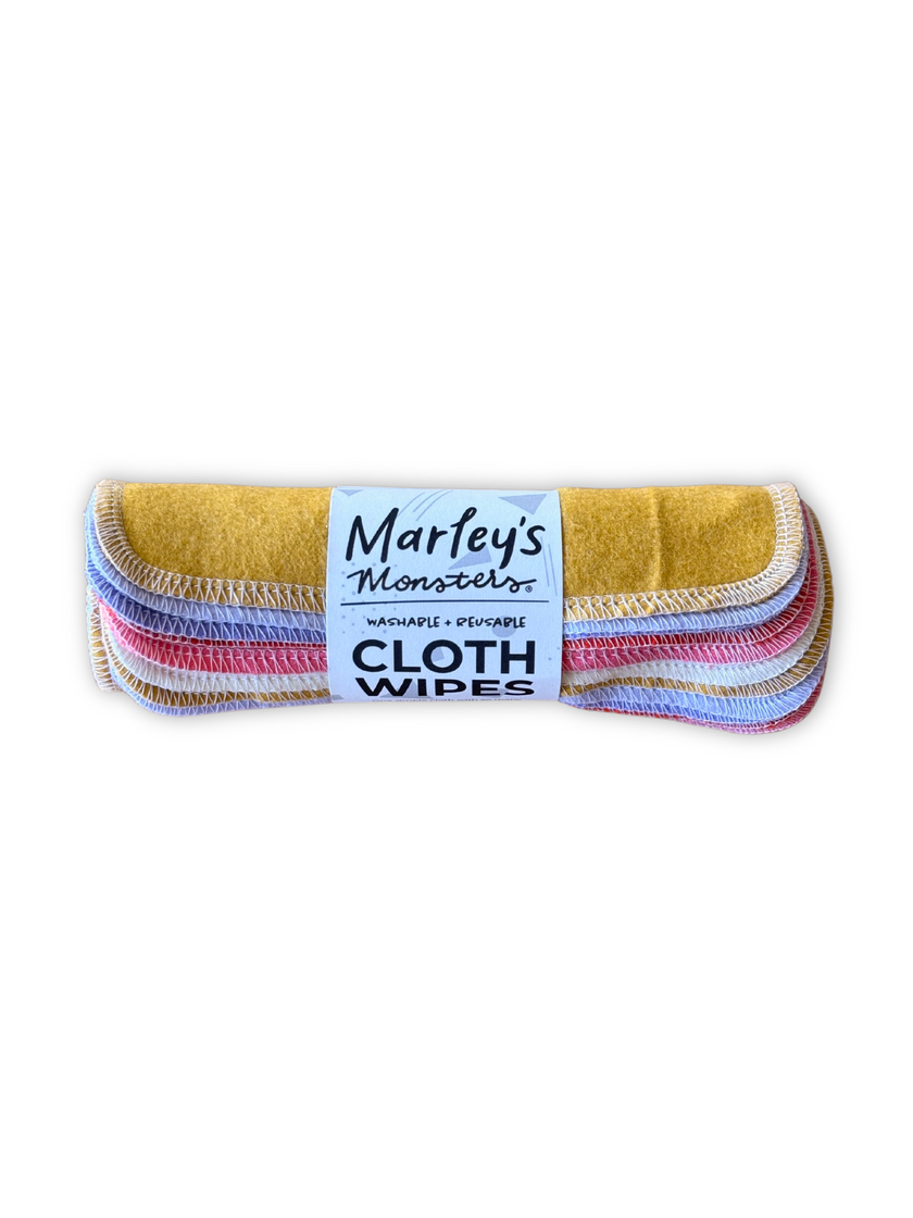 Marley's Monsters: Cloth Wipes 12 Count