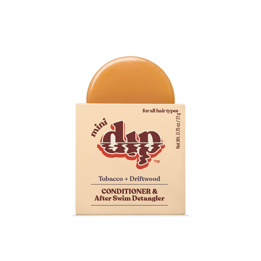 Mini Dip Conditioner & After Swim Detangler - Tobacco & Driftwood: 0.75 oz