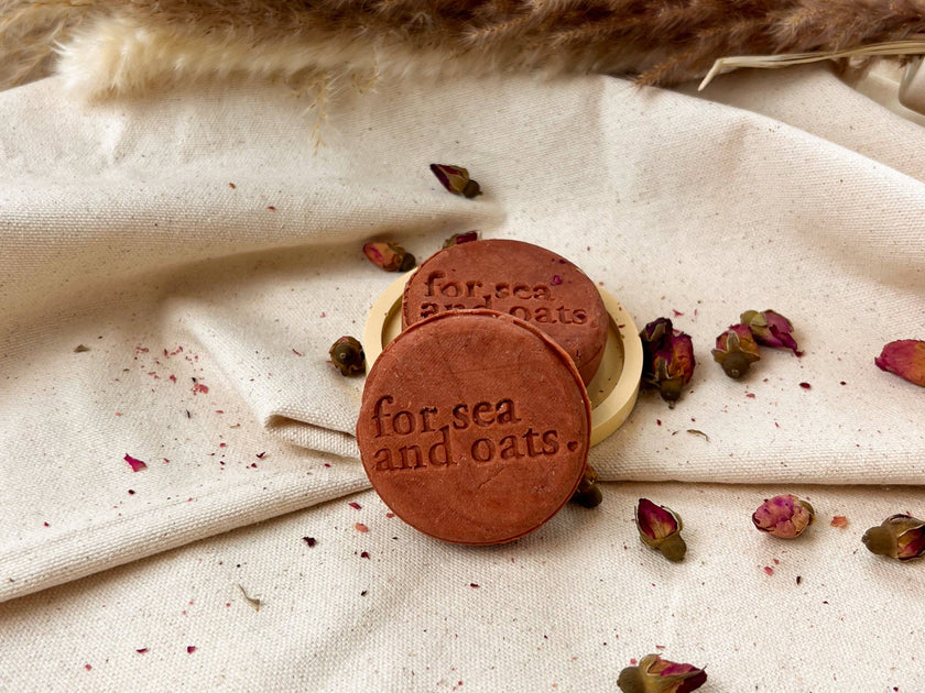 for sea and oats Rosé Shea Oats pH-Balanced Solid Facial Cleanser