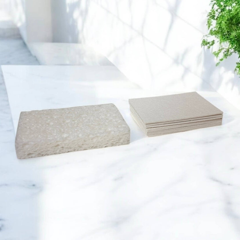 Compostable Cellulose Sponge : Set of 3