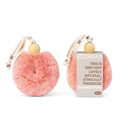 Ethical Global Handmade Spa Shower Puff Body Brushes: Pink