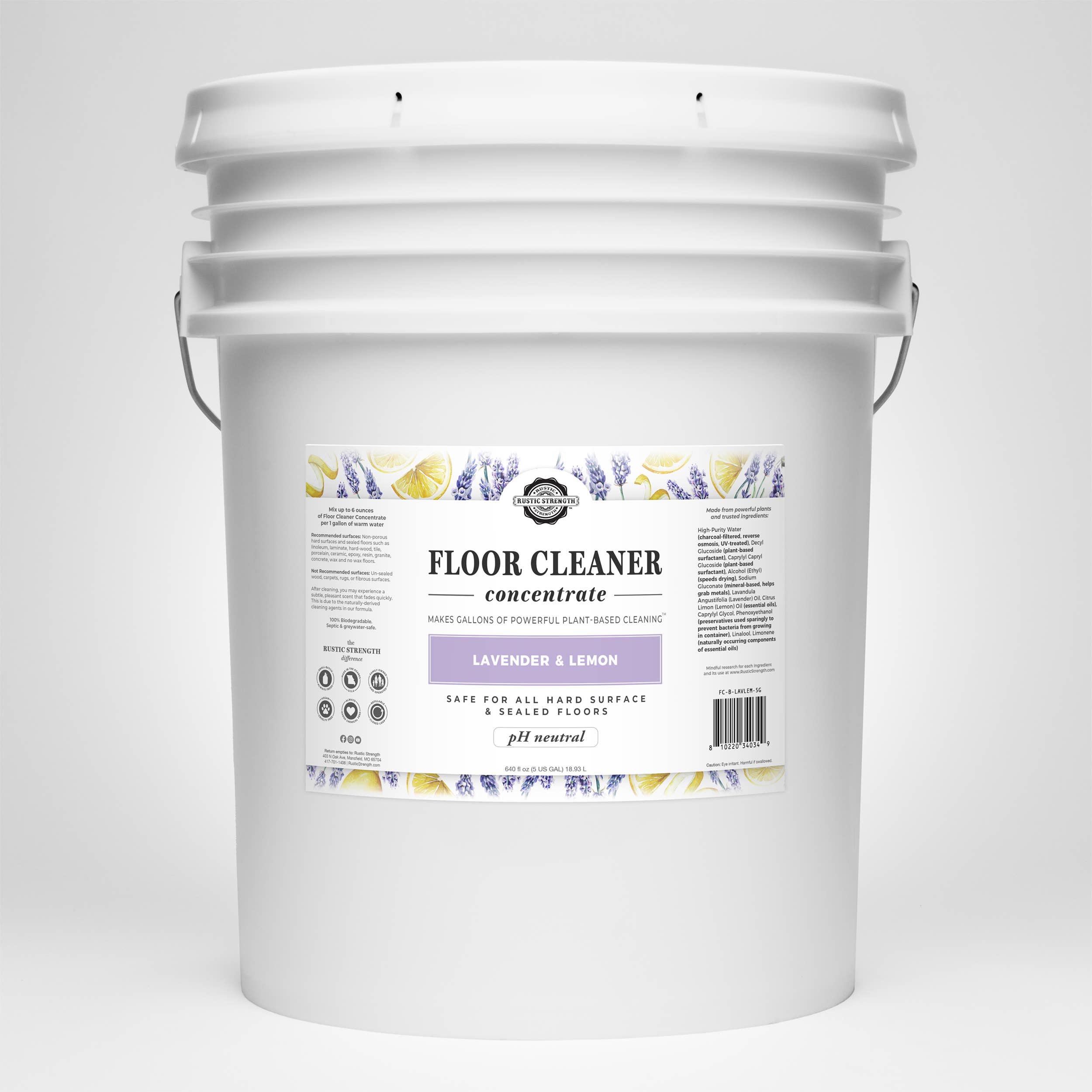 Floor Cleaner Concentrate: Rosemary Peppermint Tea Tree