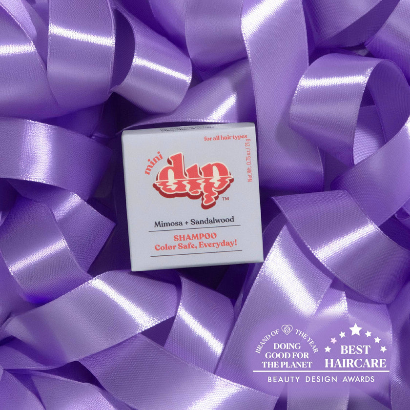 Mini Dip Shampoo Bar: Color Safe, Everyday - Mimosa & Sandalwood: 0.75 oz