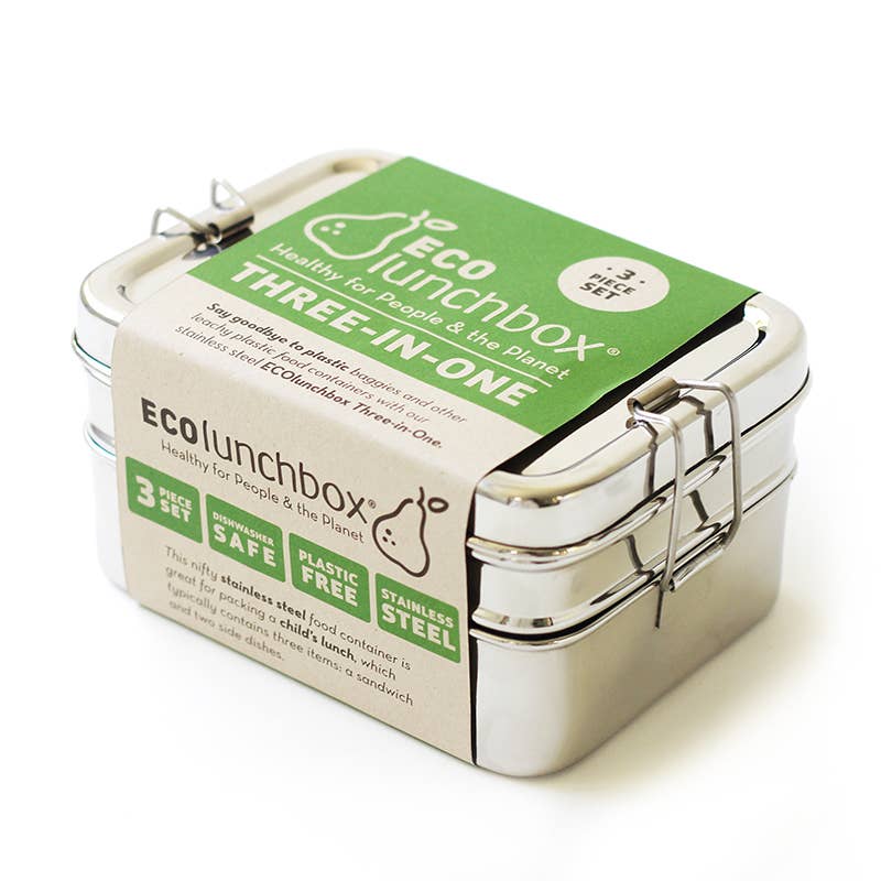 ECO lunchbox Three-in-One Classic Lunch Food Container