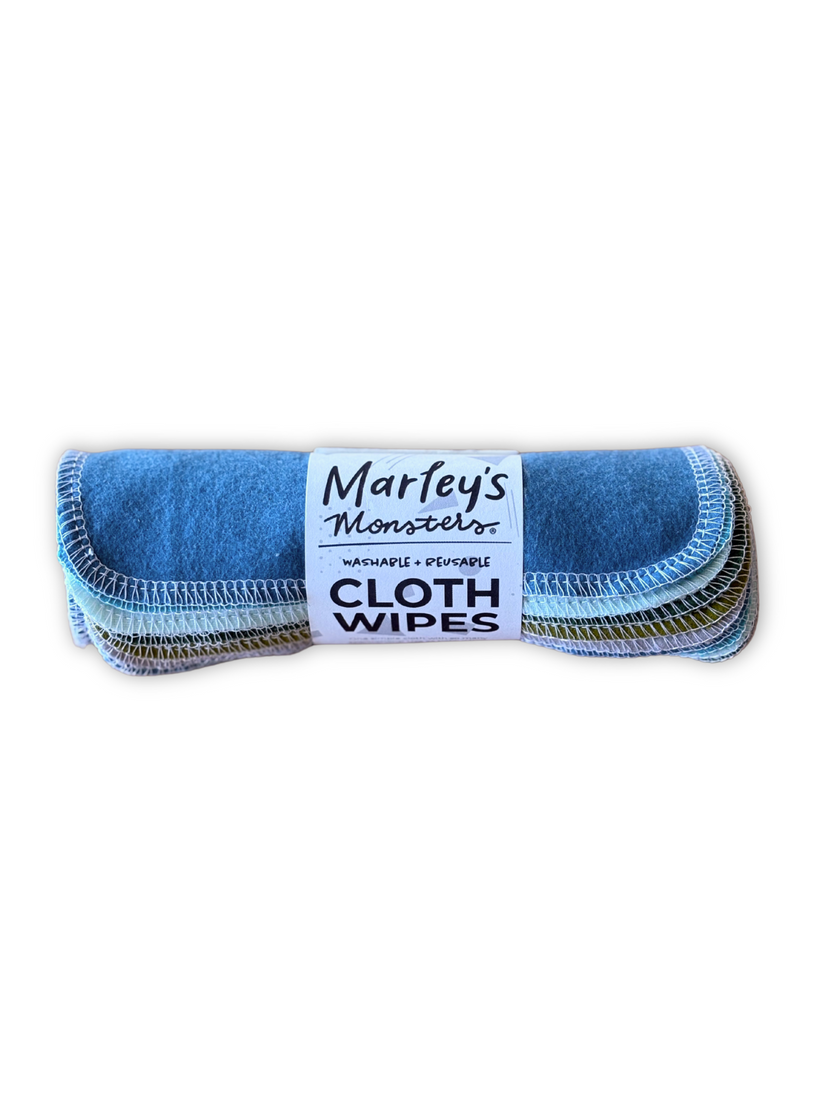 Marley's Monsters: Cloth Wipes 12 Count