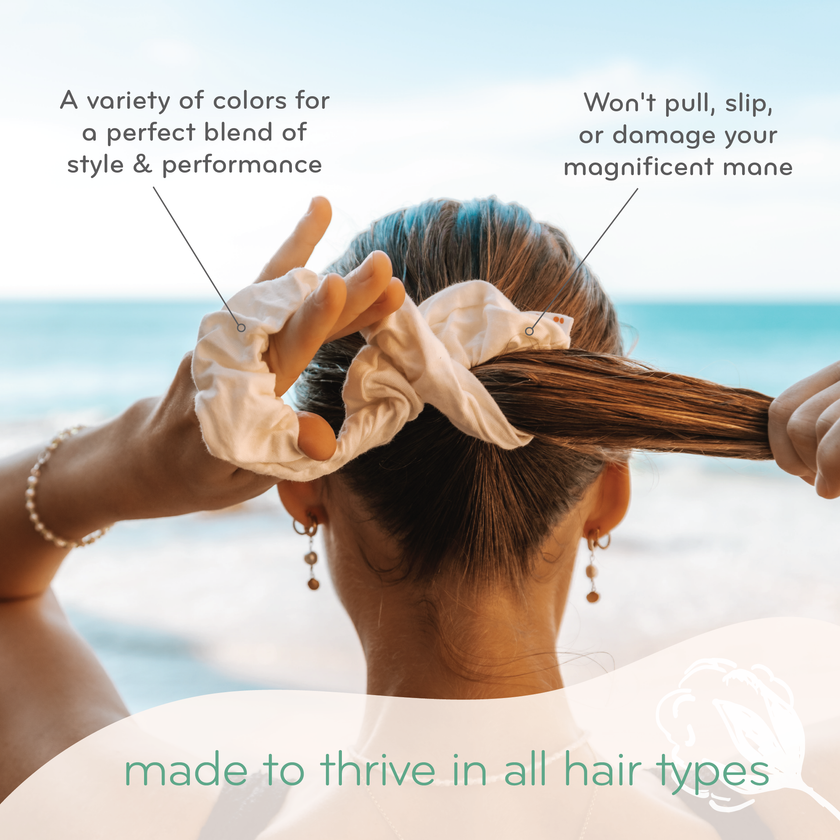 Kooshoo Plastic-free Scrunchies - Sunrise