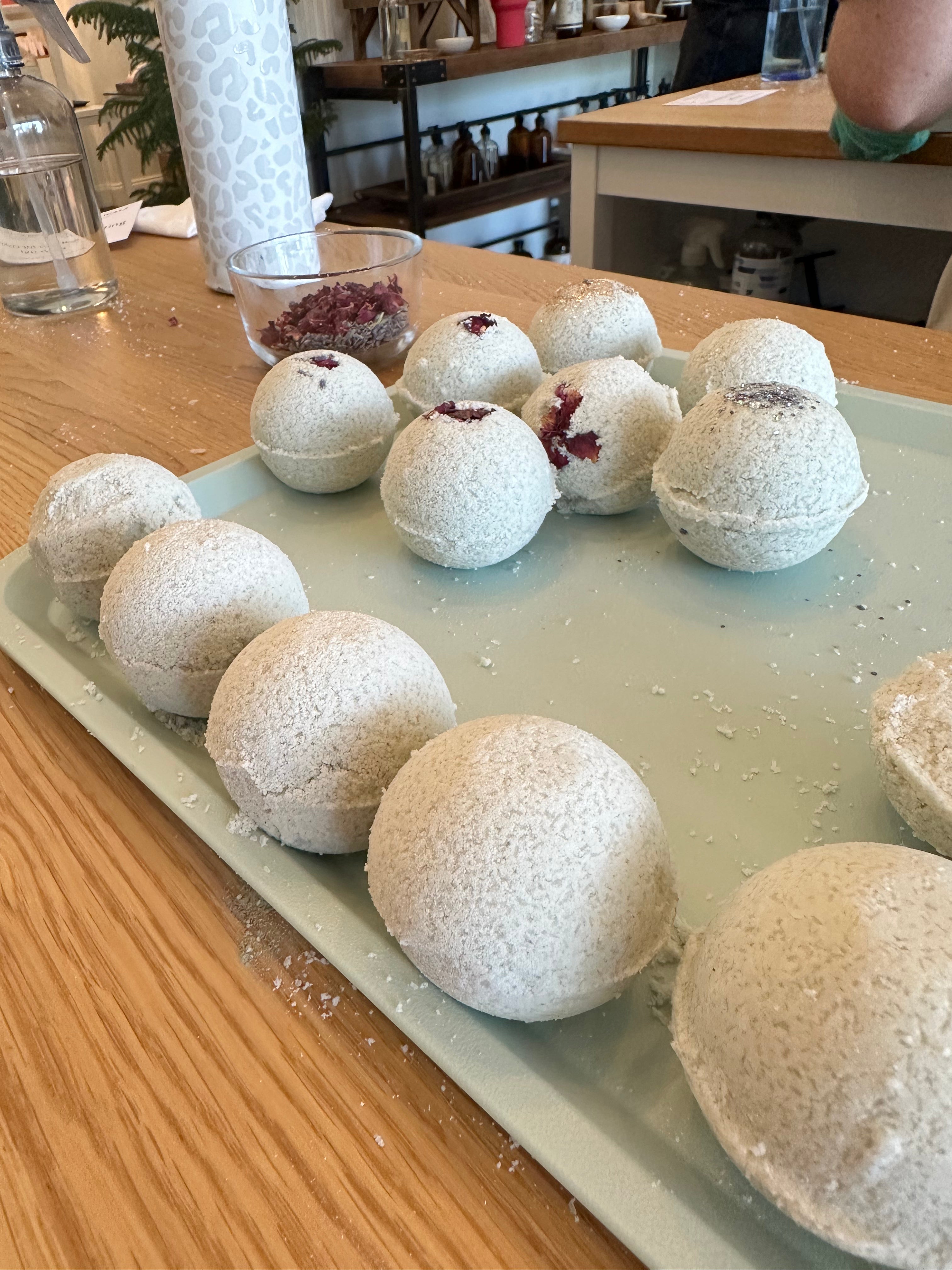 Spring Break Kids Bath Bomb Workshop, 3/14/24 10:00am & 1:30pm